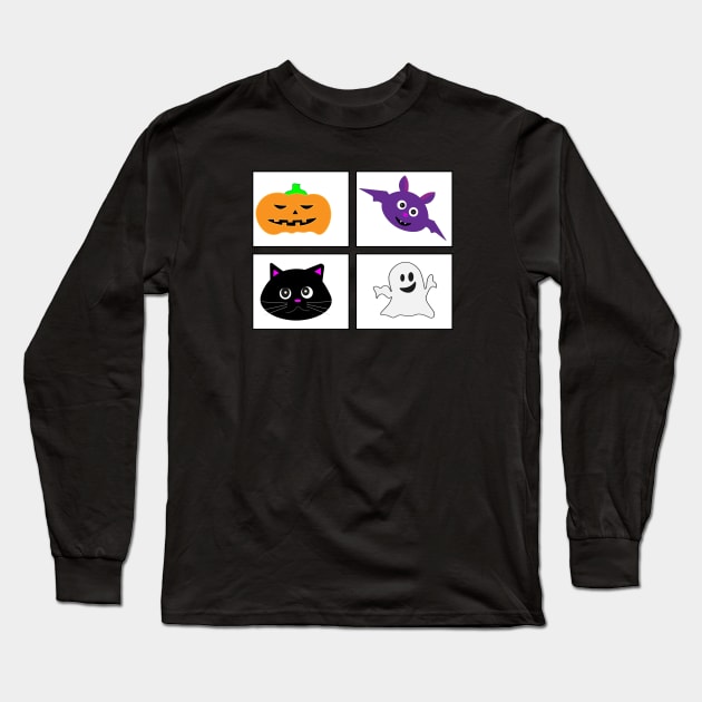 Halloween Long Sleeve T-Shirt by Tropic1979